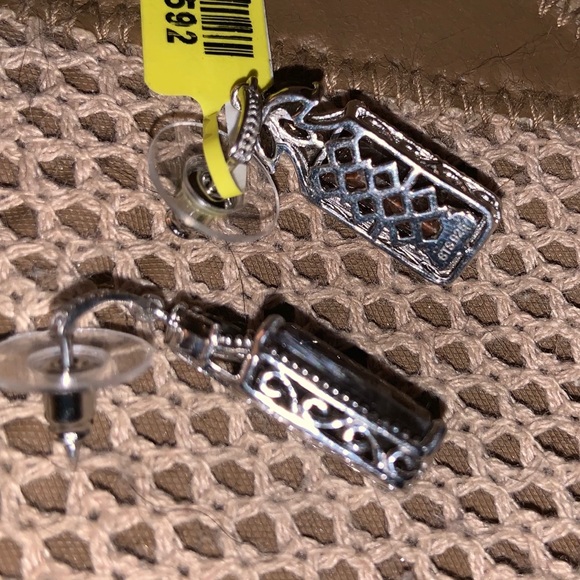 CHOCOLATE SAPPHIRE EARRINGS 18.22cts. - Picture 8 of 8